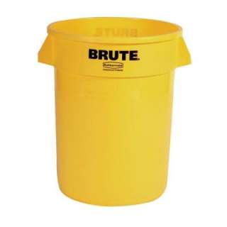   . Brute Container Without Lid, Yellow FG263200 YEL 