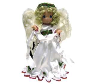 Precious Moments Christmas Feathered Angel Tree Topper  