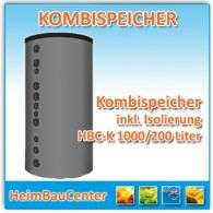 Kombispeicher 1000/200 Boiler Puffer Standspeicher  