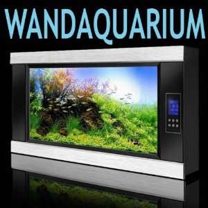 Aquawall Wandaquarium Elegance 11380 LCD Screen Silber    