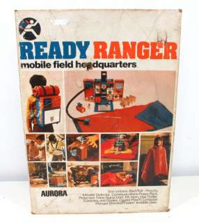 Vintage READY RANGER MOBILE FIELD HEADQUARTERS Backpack in Box AURORA 