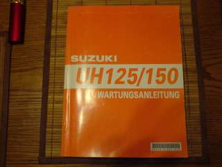 werkstatt handbuch orginal suzuki an 125/150 in München 