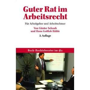   Arbeitnehmer  Hans Gottlob Rühle, Günter Schaub Bücher