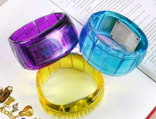 Fashion Jelly Digital Watch Hot Sell Wristwatch 7 colors for selection