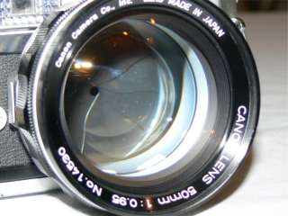 Canon 7 Rangefinder Camera w/50mm f/0.95 Lens , Dream Lens 