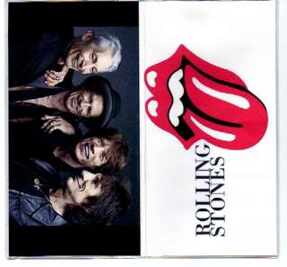Rolling Stones Picture Checkbook Cover  