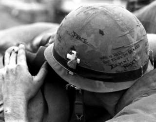 Reproduction USMC Vietnam era helmet band  