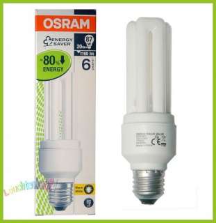 Osram Dulux LUMILUX® Value 20W/827 E27 Energiesparlampe Röhrenlampe 