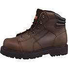   Womens NEW 804 4650 Brown Leather Steel Toe EH SR Work Boots 6 M