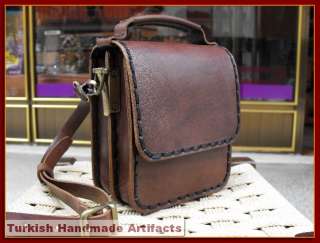 HANDMADE Leather Bag Suitcase Shoulder Messenger 40X B  