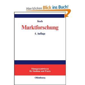 Marktforschung Begriffe und Methoden  Jörg Koch Bücher