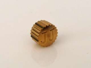 JULES JURGENSEN Watch Crown 4,90 x 3,45 mm Tap Thread 0.80 mm R Gold 