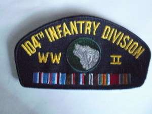 military patch 104th Infantry Division WWII  