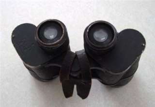 WWII Binoculars Dienstglas 10x50 Military Field Glasses  