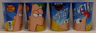 Phineas and Ferb Birthday Party Favors 4 Plastic 16 oz Cups Multiple 