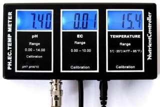 Qualität Ständig Monitor pH EC ℃ Tri Meter Messgerät  