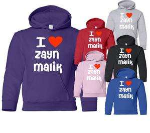 ZAYN MALIK~ONE DIRECTION/1D HOODIE IN 6 DIFFERENT COLOURS  SIZE S XXL 
