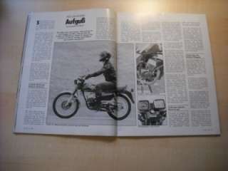 PS Sport Motorrad 08/1981 Suzuki GT 80 X3 mit 7PS im TEST auf 2 Seiten 