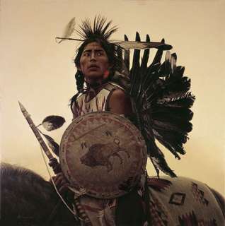James Bama YOUNG PLAINS INDIAN, Native American, Giclee Canvas #150 