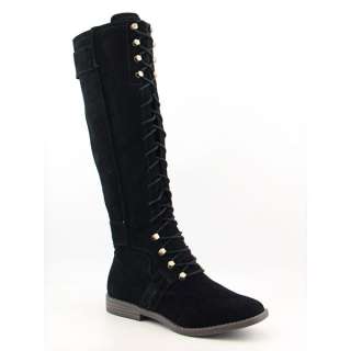 Calvin Klein Jeans Claudia Womens SZ 8 Black Boots Knee Shoes  