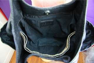 LARGE Relic Brand HOBO Black Shoulder Bag SATCHEL Purse Carryall 