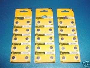 30PC AG3 392A 1.55V ALKALINE BUTTON CELL BATTERY WATCH  