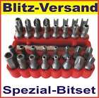 Spezial Bitset 33 tlg., Dreiflügel, Spanner, Stern u.a.