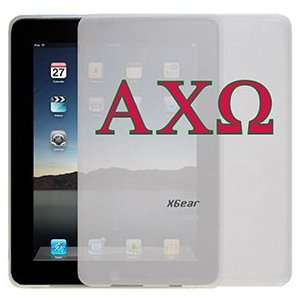 Alpha Chi Omega letters on iPad 1st Generation Xgear ThinShield Case