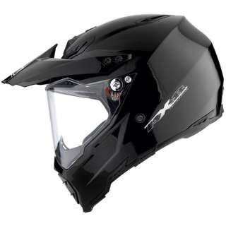 AGV AX8 Dual   Black Motorcycle Helmets   M  