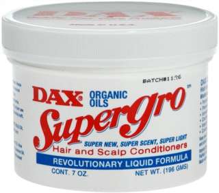 Dax Organic Oils Supergro Hair & Scalp Conditioners  