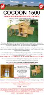 CHICKEN COOP HOUSE DUCK/HEN/RABBIT​/POULTRY COUP HUTCH  