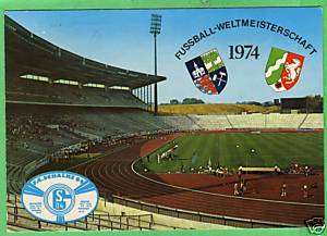 FOOTBALL GERMANIA STADIO SCHALKE 04 1974 BELLA    