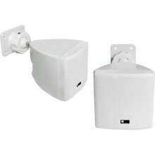 Pure Acoustics   HT770 WH Mini Cube Speaker with Wall Bracket (White 