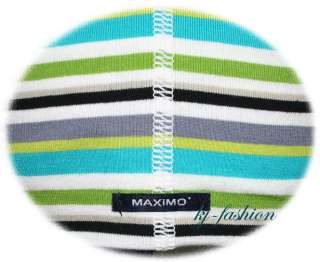   mittig der Naht befindet sich das kleine textile MAXIMO Logo