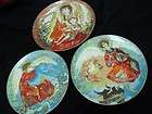 Byzantine Triptych Collectors Plates Anna Perenna #2861