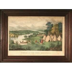   Mississippi   Lithograph   Currier & Ives   16x12