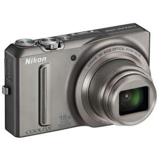 Nikon S9100 Coolpix Digital Camera & Battery 18x Zoom  