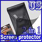 2in1 LEATHER CASE POUCH HOLSTER LCD PROTECTOR 4 CASIO C771 GzOne 