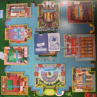 The SIMPSONS CLUEDO Game By Parker 2001  