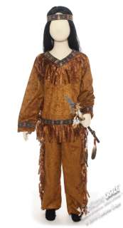 Kids Native American Indian Brave Costume   Indian Costumes