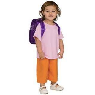 Dora The Explorer Deluxe Dora Child Costume   Includes Shirt, shorts 