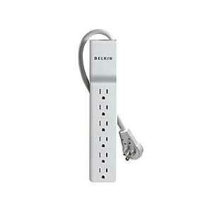  BELKIN COMPONENTS 6 Outlet Surge Protector 8 Cord Slim 