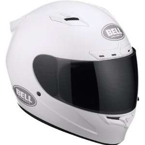 Bell Solid Adult Vortex Sports Bike Motorcycle Helmet   White / Small