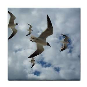  Seagulls Ceramic Tile Coaster Great Gift Idea Office 
