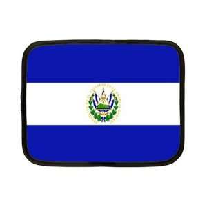 El Salvador Flag Neoprene Ipad Tablet Laptop Netbook Kindle Nook Case 