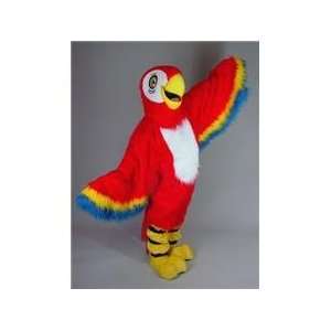  Red Macaw Parrot Mascot Costume Toys & Games
