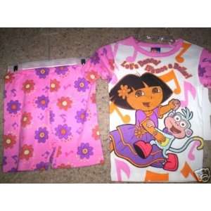  Dora The Explorer 2 Piece Pajamas/Shorts 
