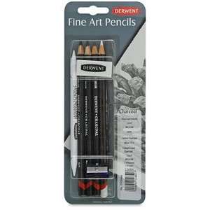 Faber-Castell - Pitt Charcoal Pencils - Set of 3