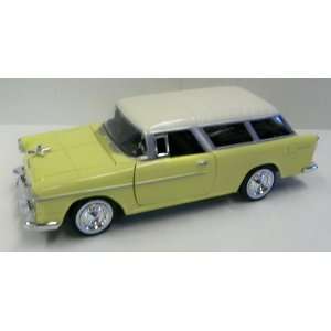  Motormax 1/24 Scale Diecast 1955 Chevy Bel Air Nomad in 