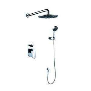   Single Handle Chrome Wall mount Shower Faucet